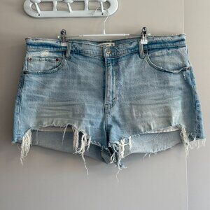 Abercrombie High Rise Mom Shorts